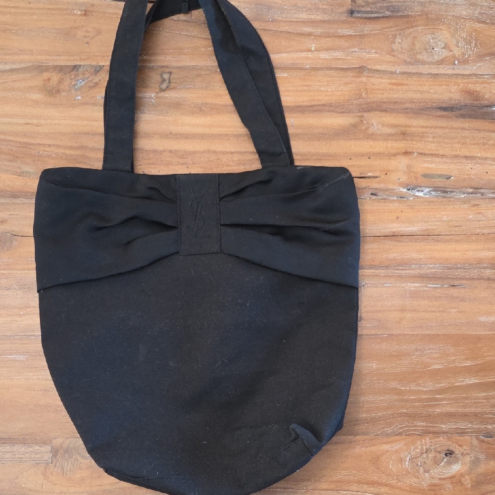 YSL Elegant Black Tote Bag